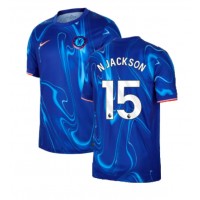 Chelsea Nicolas Jackson #15 Domáci futbalový dres 2024-25 Krátky Rukáv